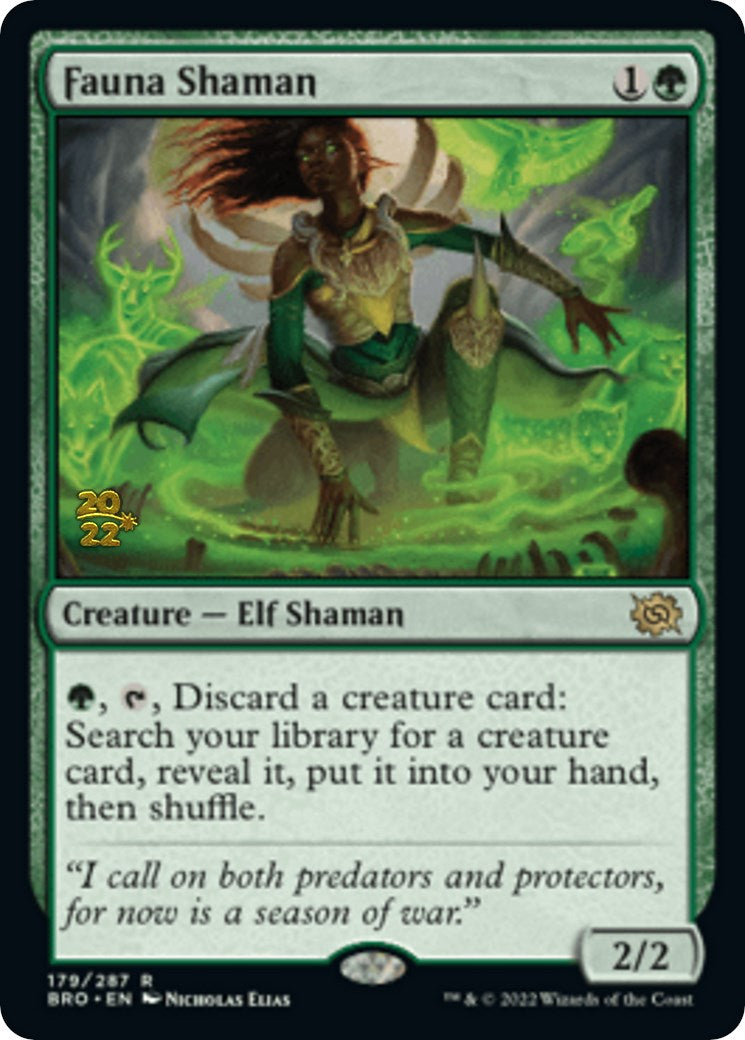 Fauna Shaman [The Brothers' War: Prerelease Promos] | Nerdhalla Games