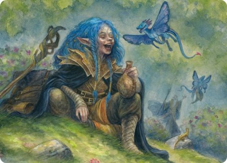 Feywild Trickster Art Card [Dungeons & Dragons: Adventures in the Forgotten Realms Art Series] | Nerdhalla Games