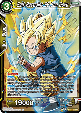 Self-Restraint SS Son Goku (BT14-096) [Cross Spirits] | Nerdhalla Games