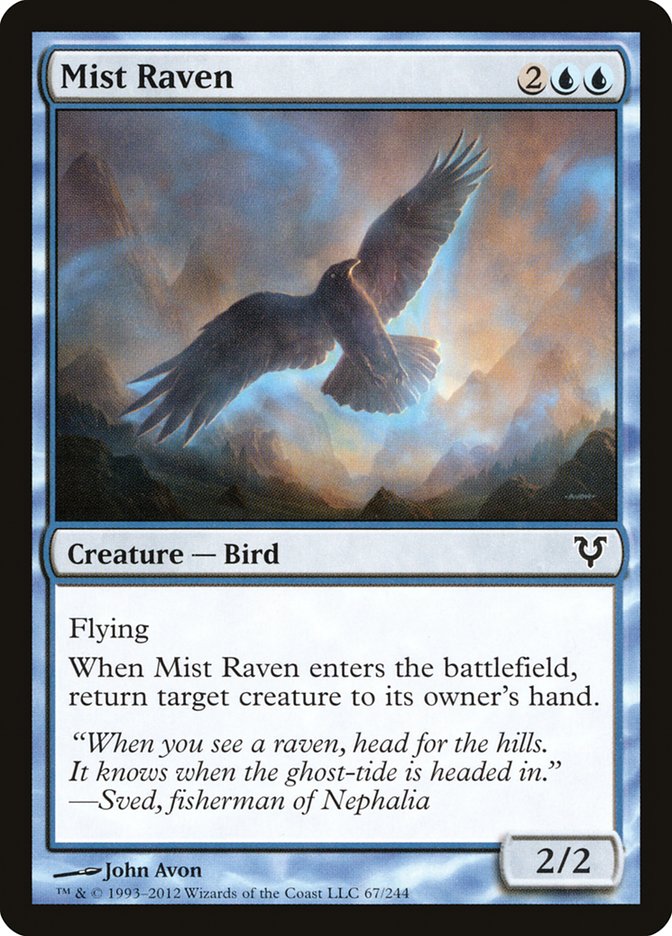 Mist Raven [Avacyn Restored] | Nerdhalla Games