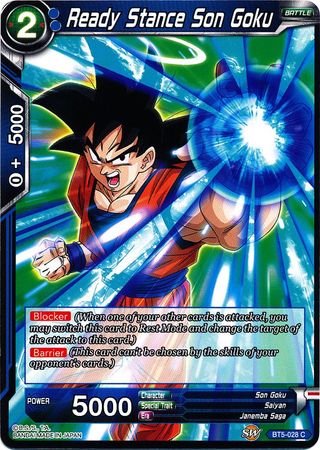 Ready Stance Son Goku (BT5-028) [Miraculous Revival] | Nerdhalla Games