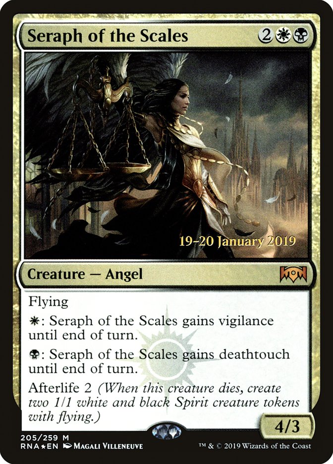 Seraph of the Scales [Ravnica Allegiance Prerelease Promos] | Nerdhalla Games