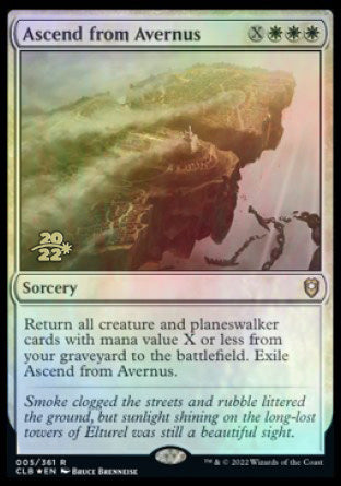 Ascend from Avernus [Commander Legends: Battle for Baldur's Gate Prerelease Promos] | Nerdhalla Games