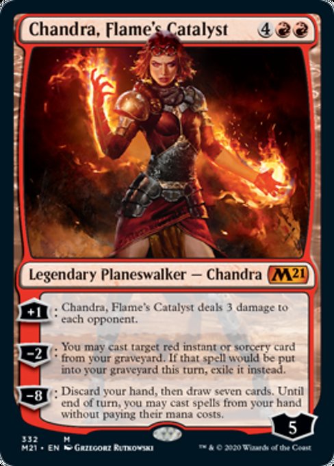 Chandra, Flame's Catalyst [Core Set 2021] | Nerdhalla Games