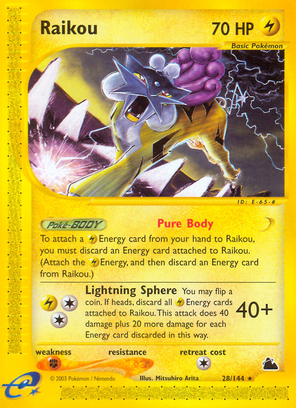 Raikou (28/144) [Skyridge] | Nerdhalla Games