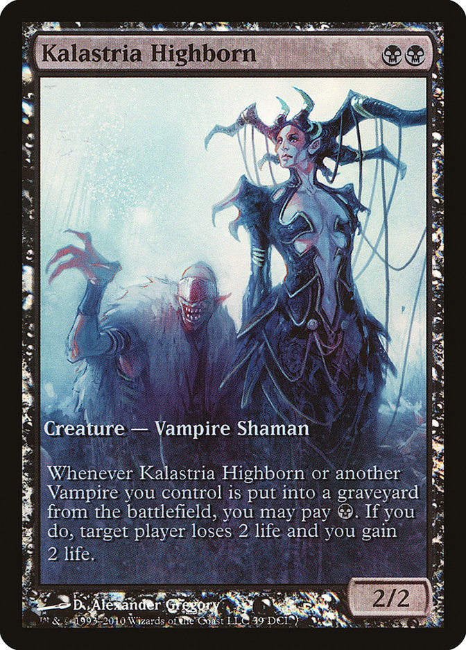 Kalastria Highborn (Game Day) (Extended) [Worldwake Prerelease Promos] | Nerdhalla Games