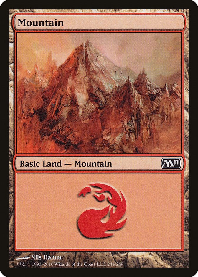 Mountain (244) [Magic 2011] | Nerdhalla Games