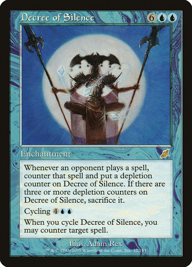 Decree of Silence [Scourge] | Nerdhalla Games