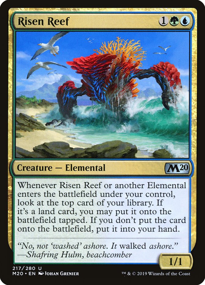 Risen Reef [Core Set 2020] | Nerdhalla Games