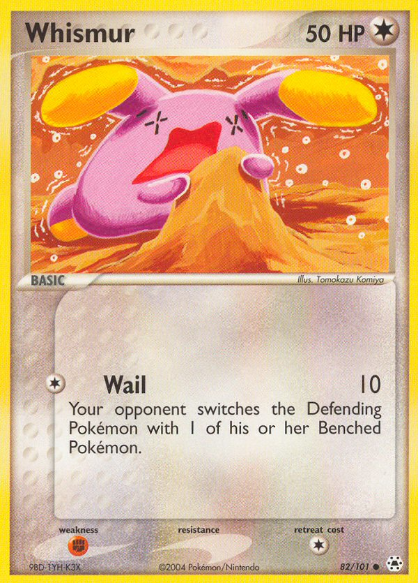 Whismur (82/101) [EX: Hidden Legends] | Nerdhalla Games