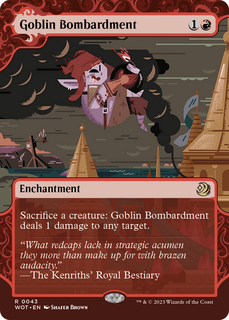 Goblin Bombardment [Wilds of Eldraine: Enchanting Tales] | Nerdhalla Games