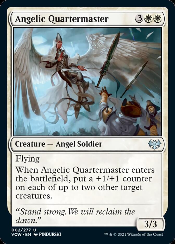 Angelic Quartermaster [Innistrad: Crimson Vow] | Nerdhalla Games