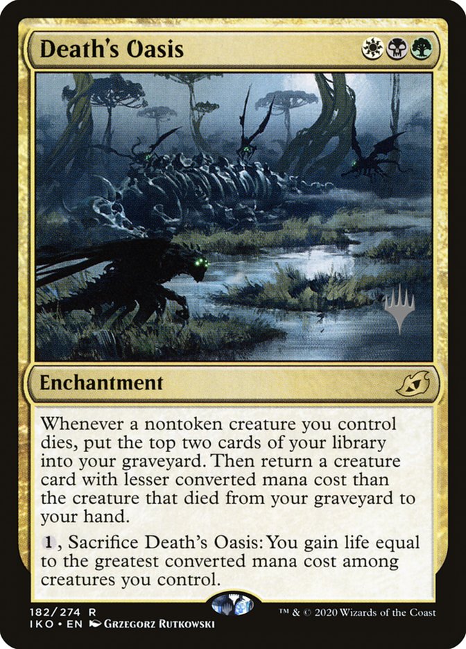 Death's Oasis (Promo Pack) [Ikoria: Lair of Behemoths Promos] | Nerdhalla Games