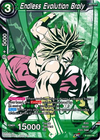 Endless Evolution Broly (Alternate Art) [P-033] | Nerdhalla Games