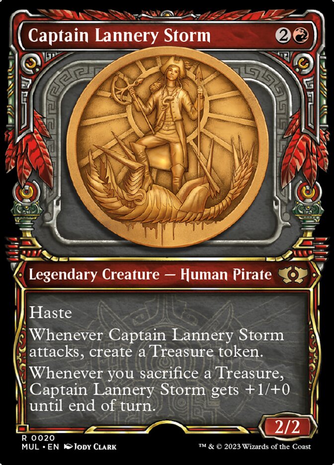 Captain Lannery Storm [Multiverse Legends] | Nerdhalla Games