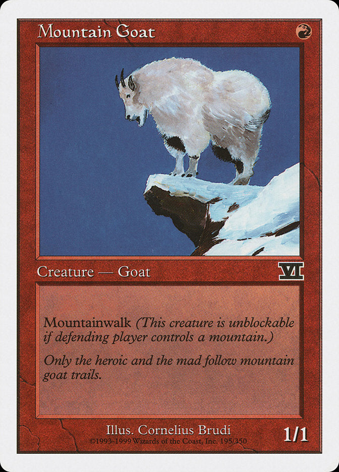 Mountain Goat [Classic Sixth Edition] | Nerdhalla Games