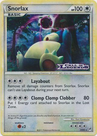 Snorlax (33/95) (Prerelease Promo) [Nintendo: Black Star Promos] | Nerdhalla Games