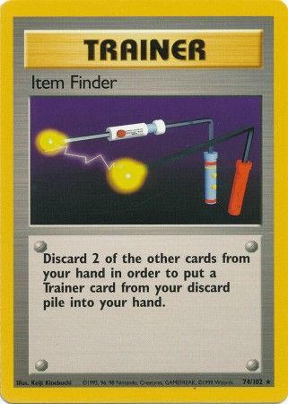 Item Finder (74/102) [Base Set Unlimited] | Nerdhalla Games