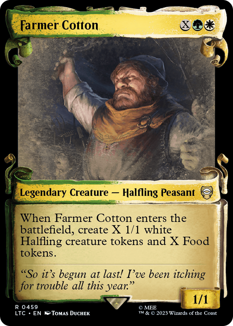 Farmer Cotton [The Lord of the Rings: Tales of Middle-Earth Commander Showcase Scrolls] | Nerdhalla Games