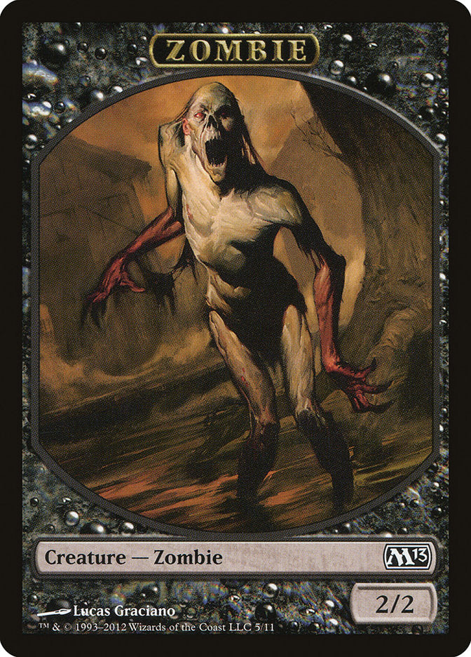 Zombie [Magic 2013 Tokens] | Nerdhalla Games