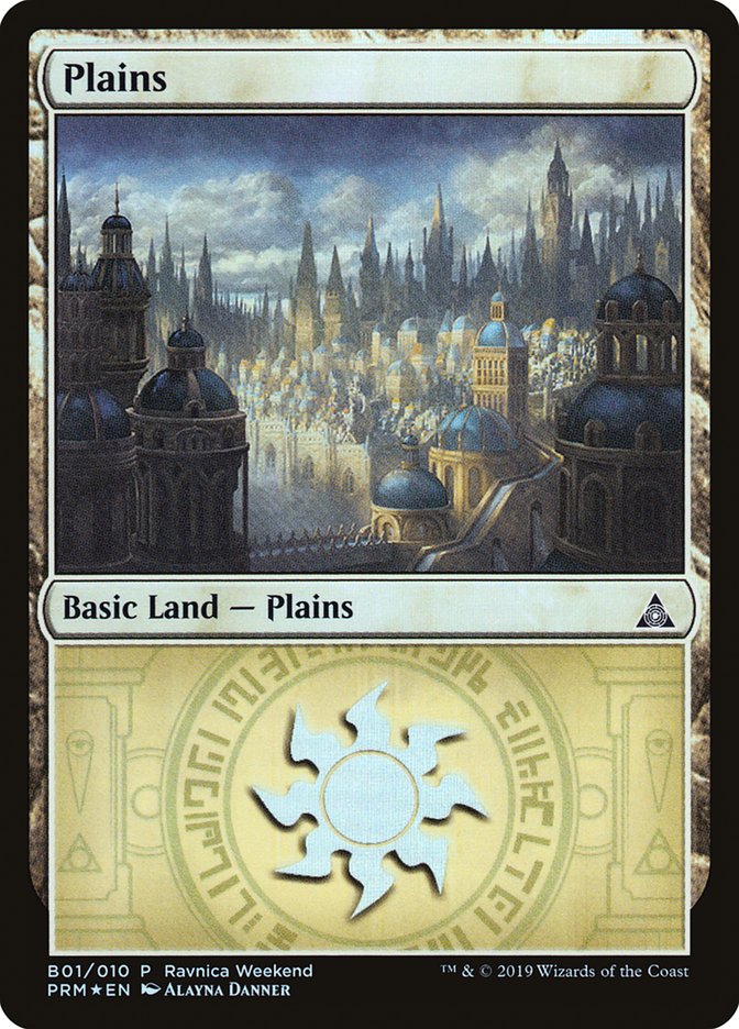 Plains (B01) [Ravnica Allegiance Guild Kit] | Nerdhalla Games