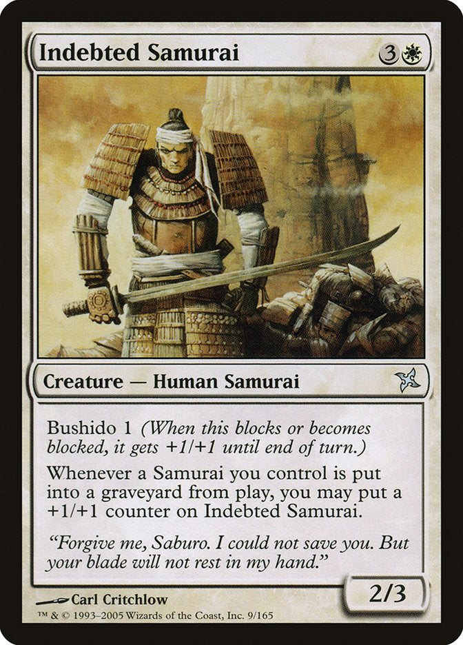 Indebted Samurai [Betrayers of Kamigawa] | Nerdhalla Games