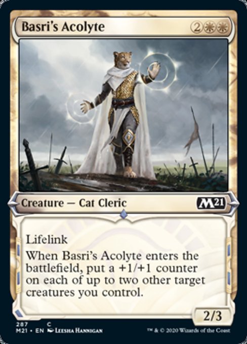 Basri's Acolyte (Showcase) [Core Set 2021] | Nerdhalla Games