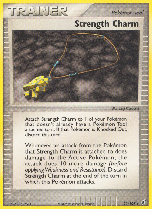 Strength Charm (92/107) [EX: Deoxys] | Nerdhalla Games