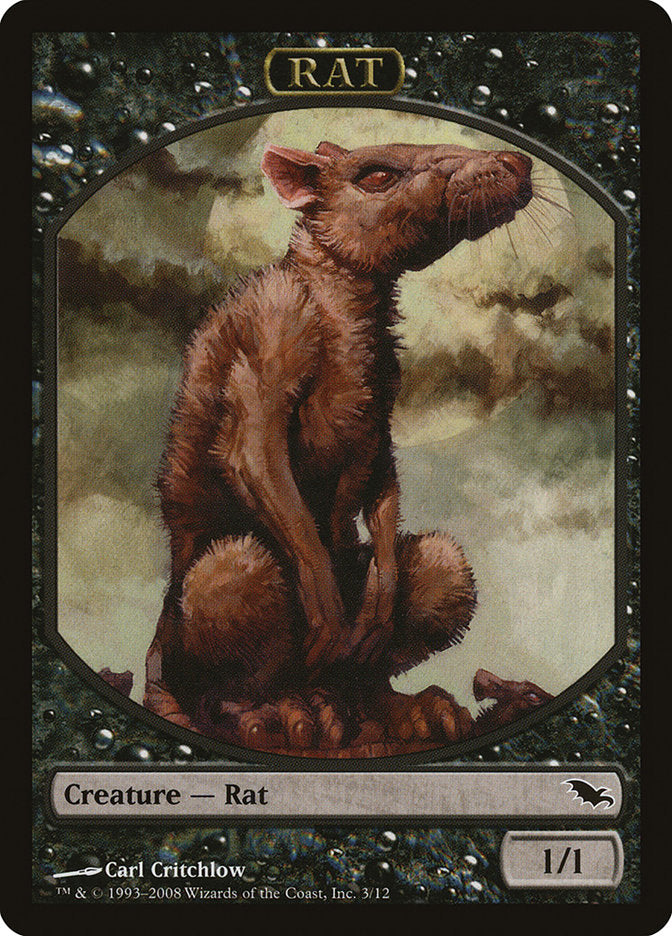 Rat [Shadowmoor Tokens] | Nerdhalla Games