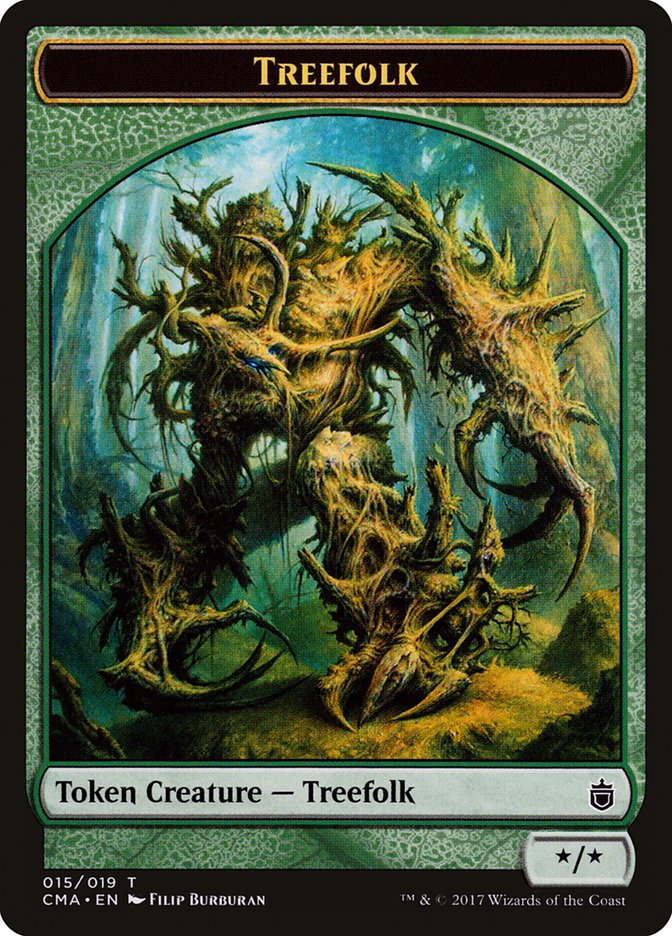 Treefolk [Commander Anthology Tokens] | Nerdhalla Games