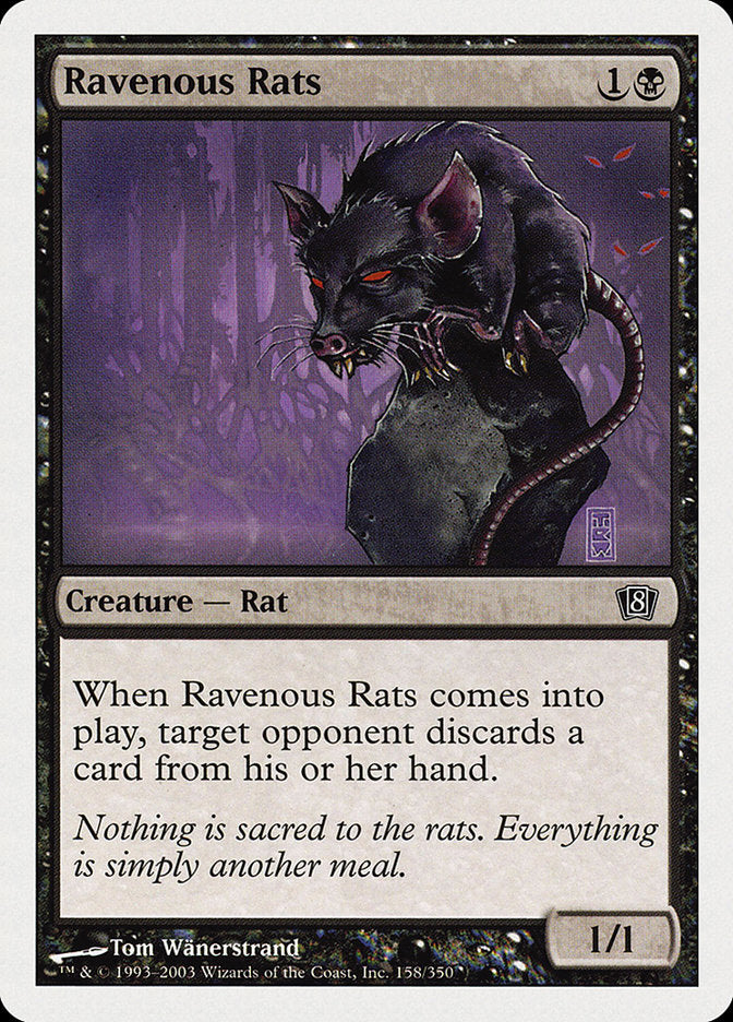 Ravenous Rats [Eighth Edition] | Nerdhalla Games