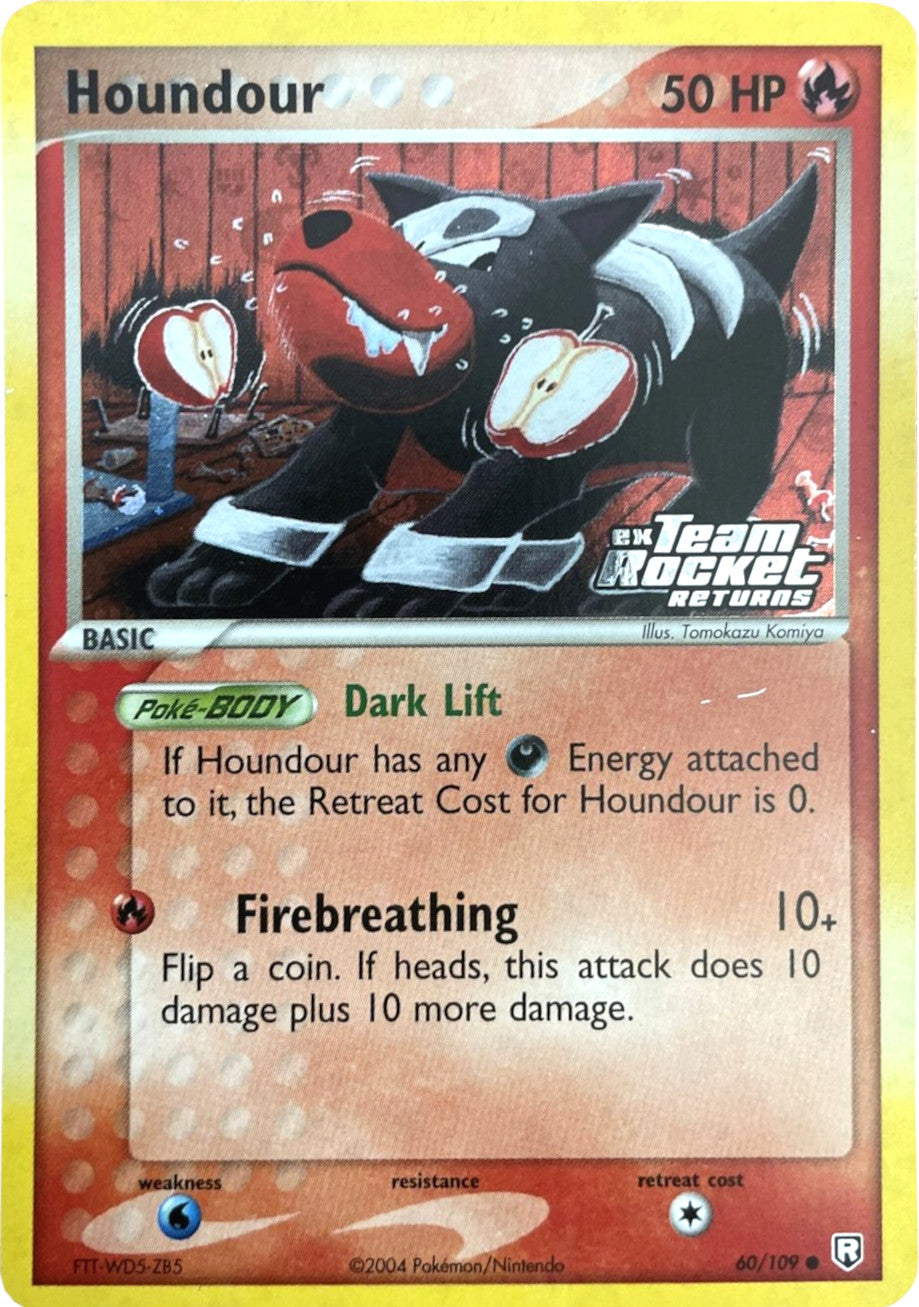 Houndour (60/109) (Stamped) [EX: Team Rocket Returns] | Nerdhalla Games