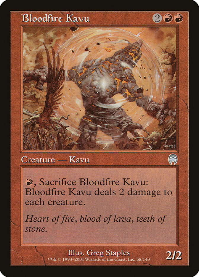 Bloodfire Kavu [Apocalypse] | Nerdhalla Games