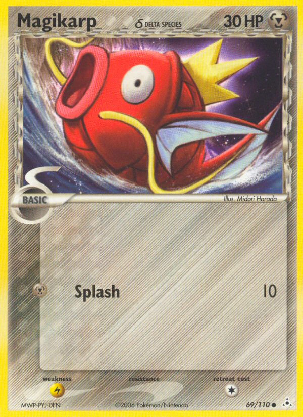 Magikarp (69/110) (Delta Species) [EX: Holon Phantoms] | Nerdhalla Games