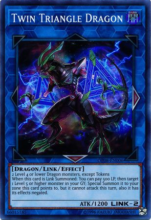 Twin Triangle Dragon [OP08-EN006] Super Rare | Nerdhalla Games