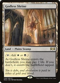 Godless Shrine [Promo Pack: Throne of Eldraine] | Nerdhalla Games