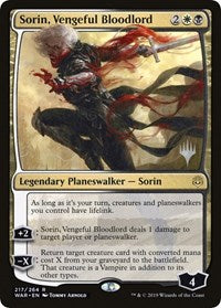 Sorin, Vengeful Bloodlord [Promo Pack: Throne of Eldraine] | Nerdhalla Games