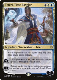 Teferi, Time Raveler [Promo Pack: Throne of Eldraine] | Nerdhalla Games