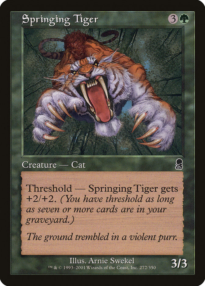 Springing Tiger [Odyssey] | Nerdhalla Games