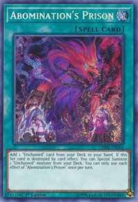 Abomination's Prison [CHIM-EN054] Secret Rare | Nerdhalla Games