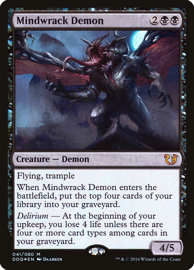 Mindwrack Demon [Duel Decks: Blessed vs. Cursed] | Nerdhalla Games