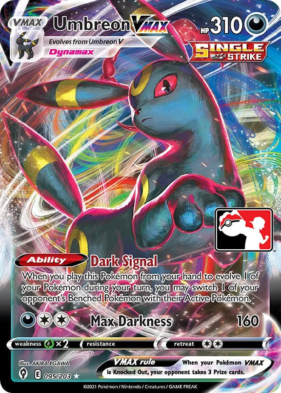 Umbreon VMAX (095/203) [Prize Pack Series One] | Nerdhalla Games