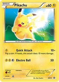 Pikachu (Non-Holo) [Black and White Promos] | Nerdhalla Games