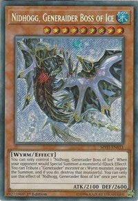 Nidhogg, Generaider Boss of Ice [MYFI-EN031] Secret Rare | Nerdhalla Games