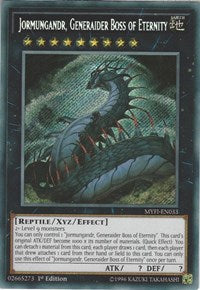 Jormungandr, Generaider Boss of Eternity [MYFI-EN033] Secret Rare | Nerdhalla Games