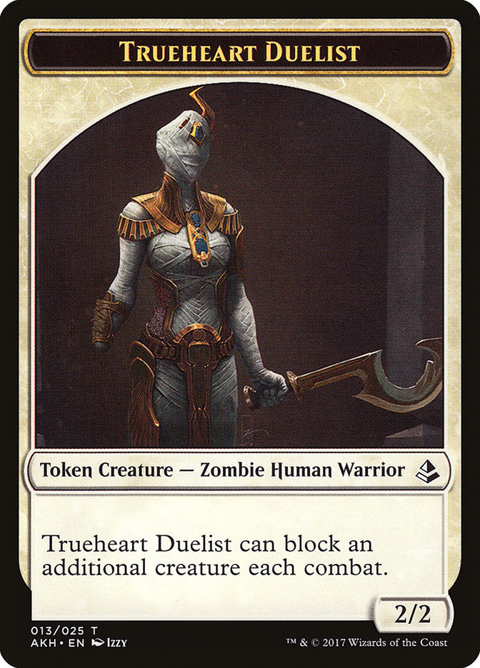 Trueheart Duelist [Amonkhet Tokens] | Nerdhalla Games