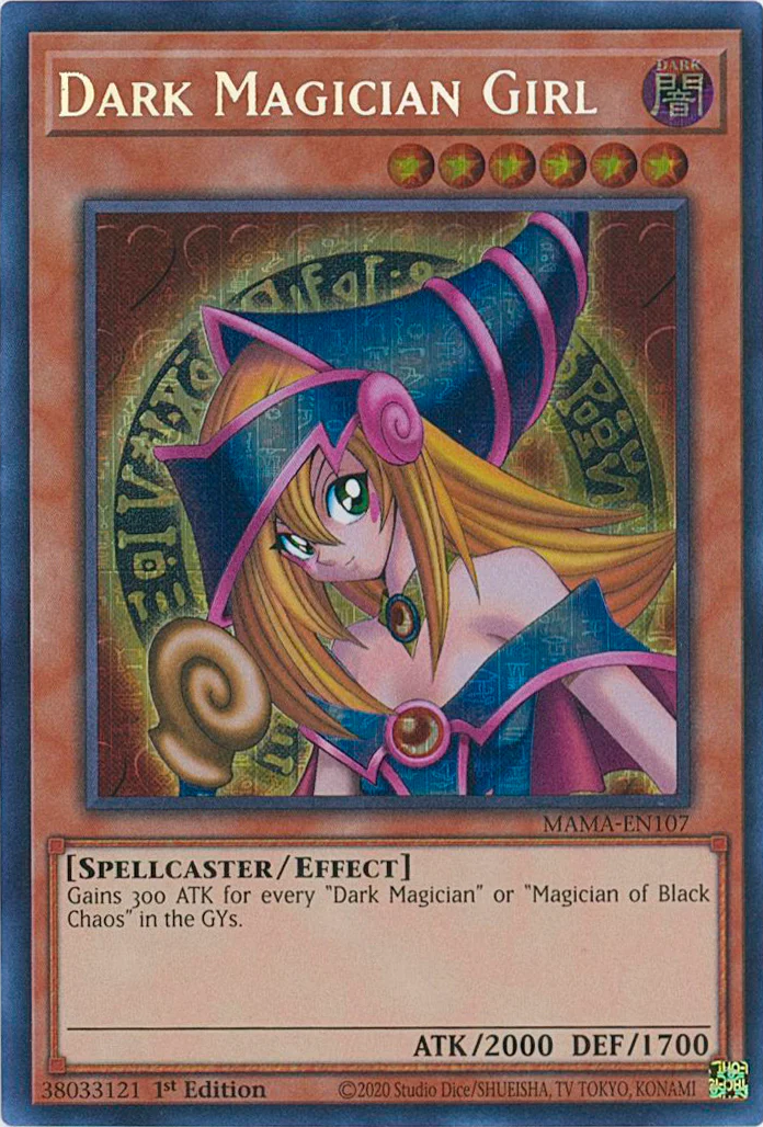 Dark Magician Girl [MAMA-EN107] Ultra Pharaoh's Rare | Nerdhalla Games