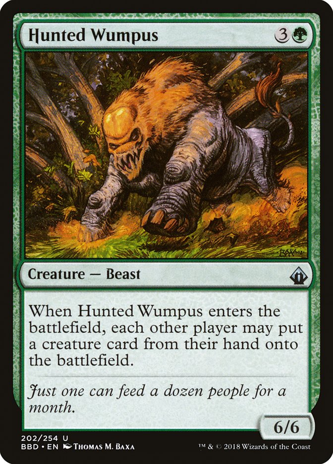 Hunted Wumpus [Battlebond] | Nerdhalla Games