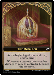 The Monarch // Shapeshifter Double-Sided Token [March of the Machine Commander Tokens] | Nerdhalla Games