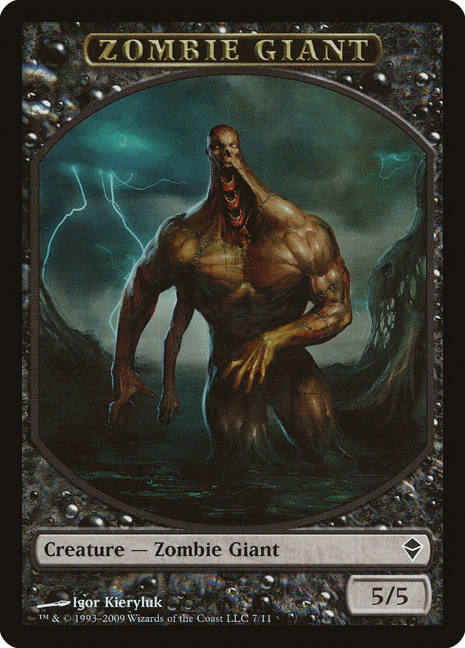 Zombie Giant [Zendikar Tokens] | Nerdhalla Games